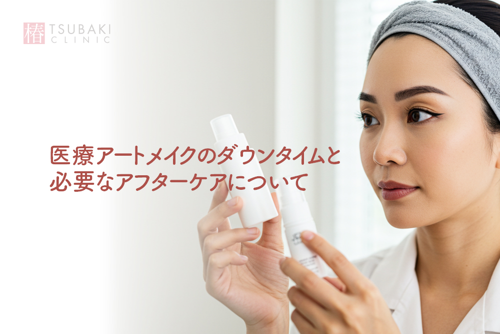 医療アートメイクのダウンタイムと必要なアフターケアについて