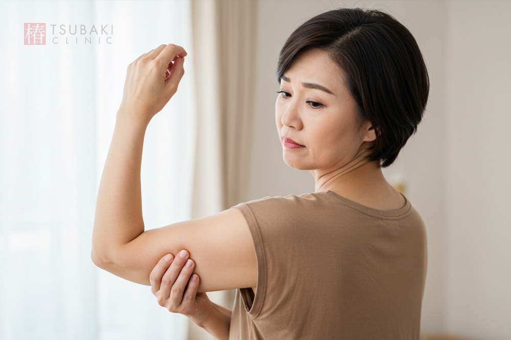 年齢を重ねて気になる体の部位とは
