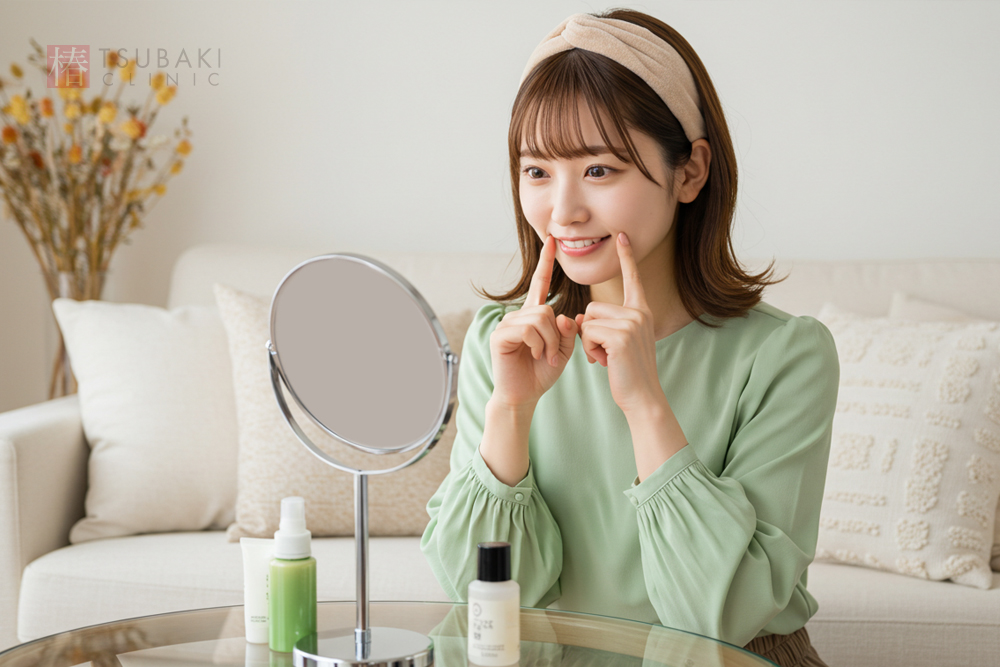 口角を上げる方法は？