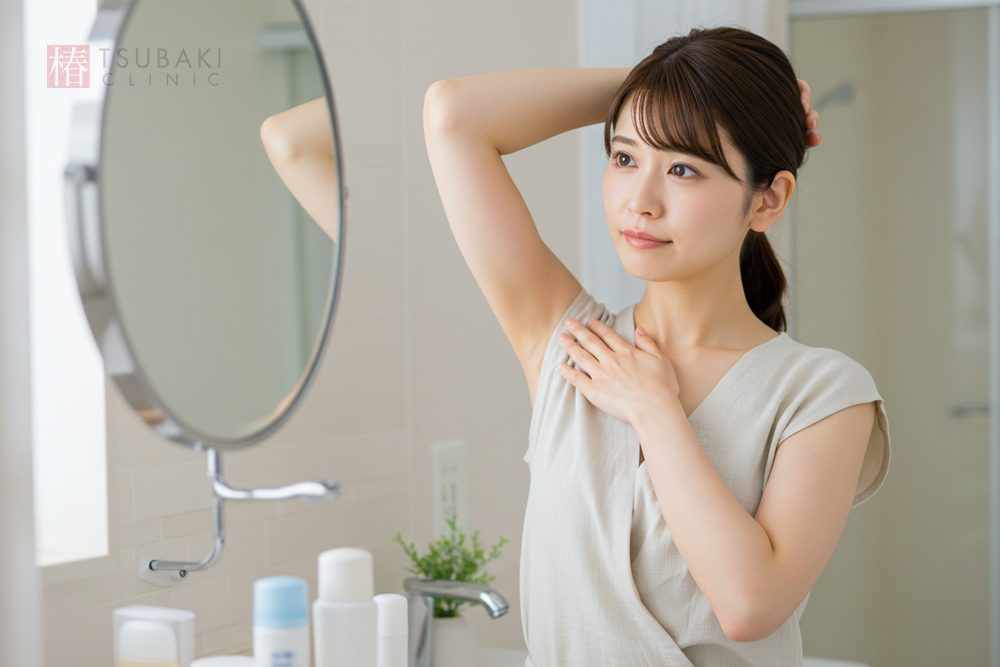 ケアをしてるのに黒い人が見落としがちな脇ケアの盲点