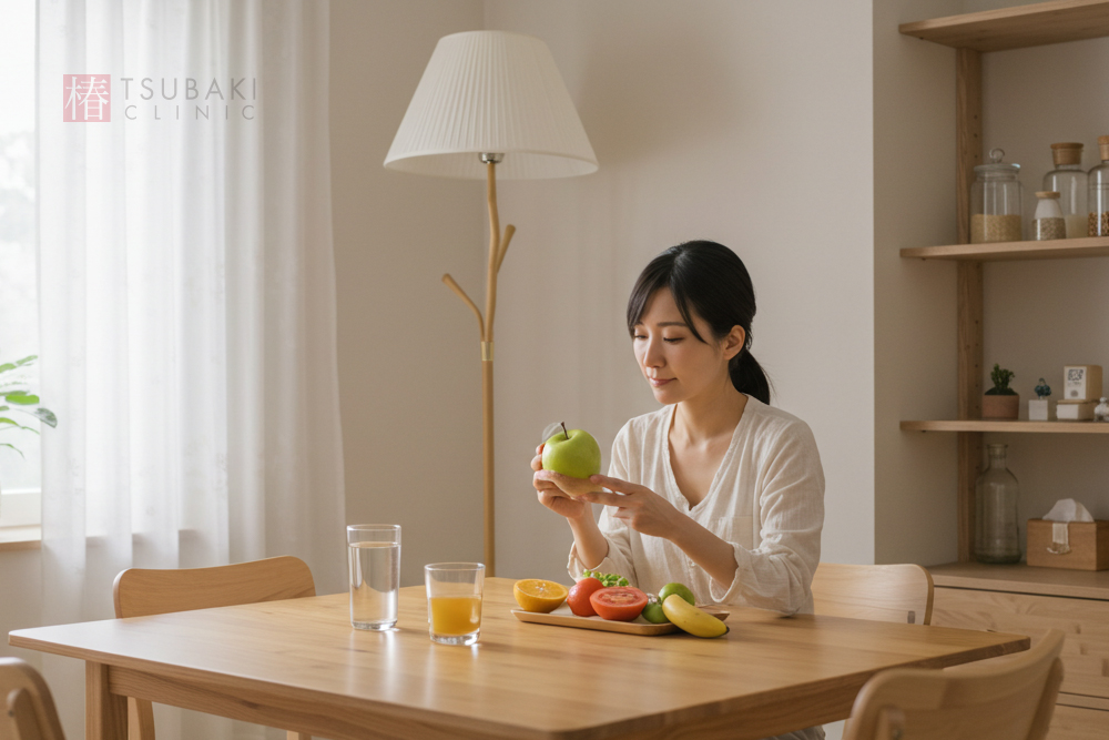 シワ改善のための生活習慣