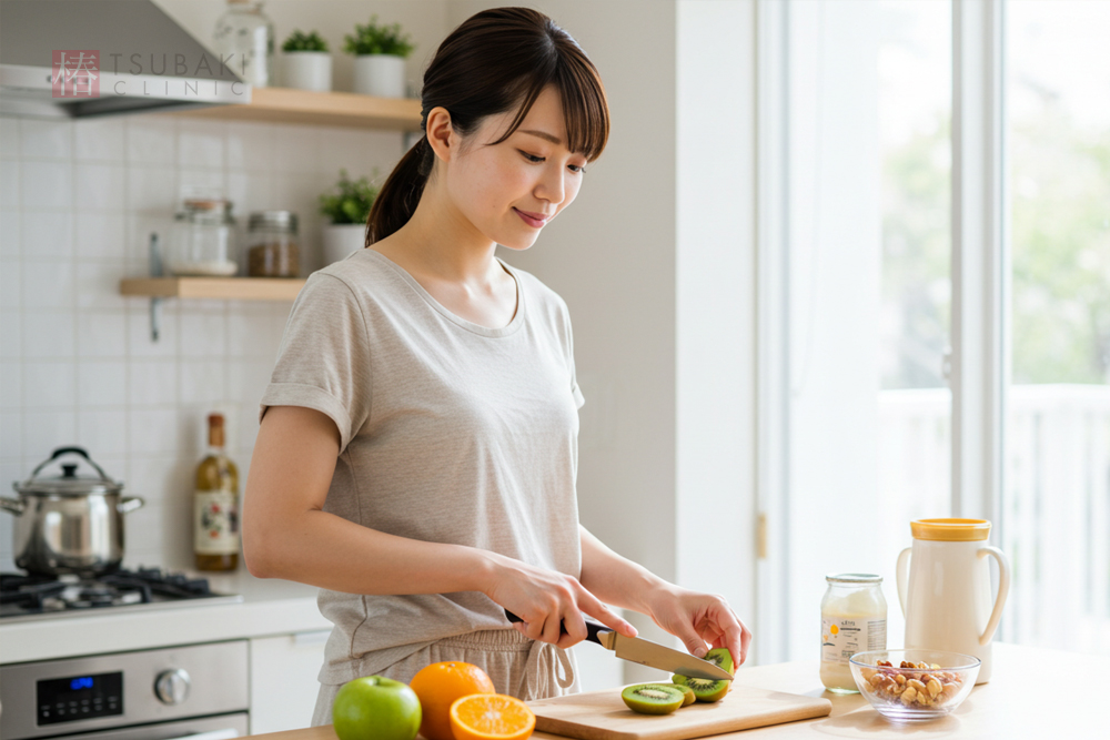 食事と生活習慣も重要！肌質を改善するライフスタイルヒント
