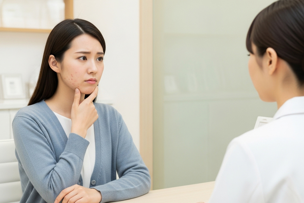 顎ニキビを美容医療でケアするという選択肢