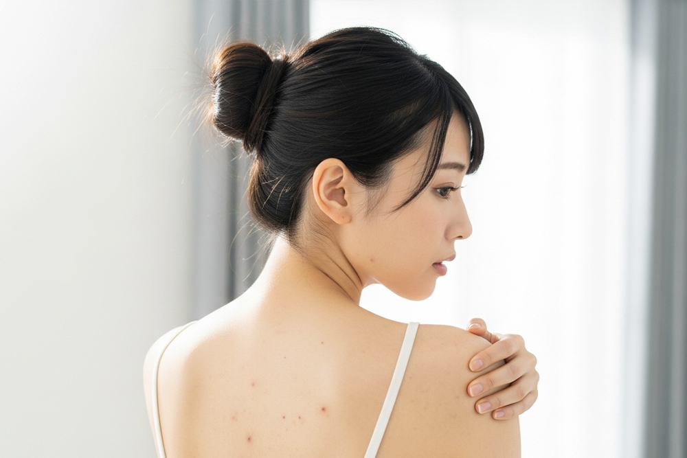 ストレス性の背中ニキビができる原因とは？